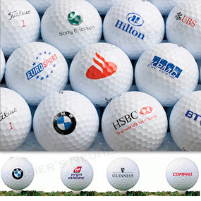 Werbeartikel Golfbälle
