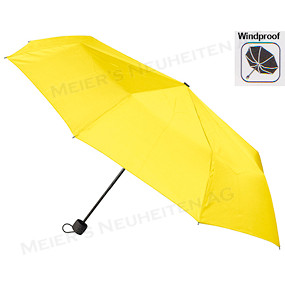 Werbeartikel Mini-Schirm manuell   (Sturmsicher)